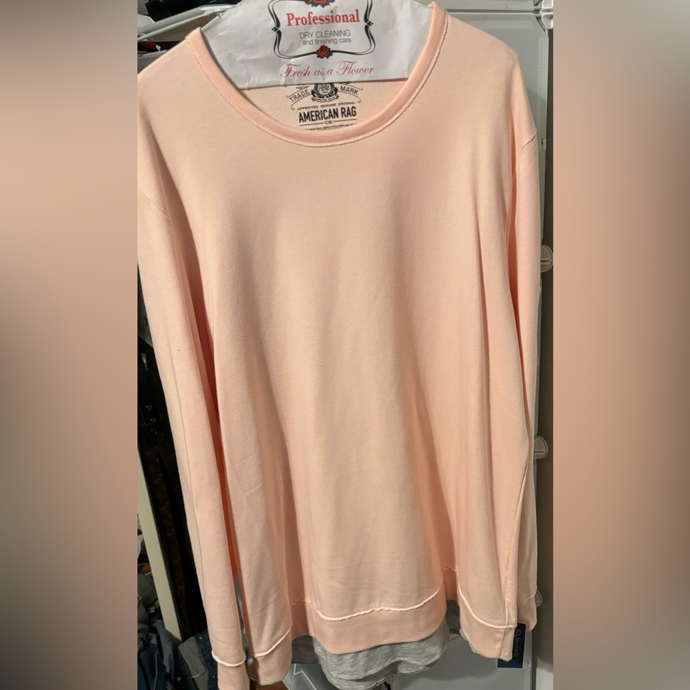 Men’s long sleeve long stylish shirt